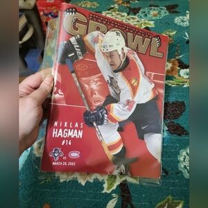 Vintage 2002 Hockey Magazine